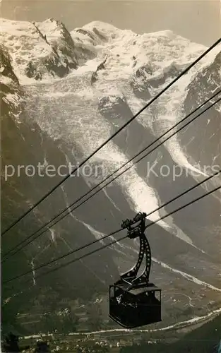 AK / Ansichtskarte Chamonix Seilbahn Chamonix