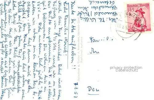 AK / Ansichtskarte Wetterstein Haus Wettersteinwand Wetterstein