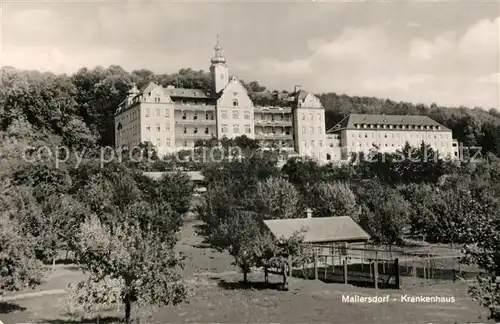 AK / Ansichtskarte Mallersdorf_Mallersdorf Pfaffenberg Krankenhaus Mallersdorf