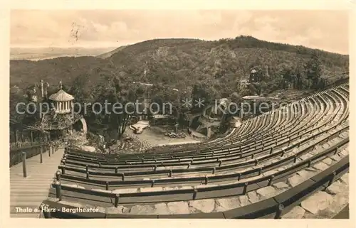 AK / Ansichtskarte Thale_Harz Bergtheater Thale_Harz