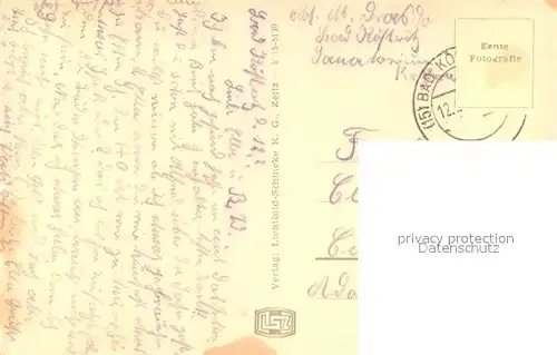 AK / Ansichtskarte Bad_Koestritz Sanatorium  Bad_Koestritz