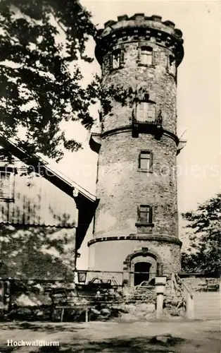 AK / Ansichtskarte Hochwald_Zittau Turm  Hochwald Zittau