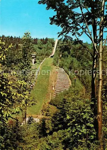 AK / Ansichtskarte Ski Flugschanze Grosse Aschbergschanze Klingenthal Ski Flugschanze