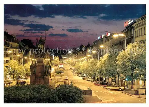 AK / Ansichtskarte Praha_Prahy_Prague Vaclavske Namesti Wenzelsplatz Praha_Prahy_Prague