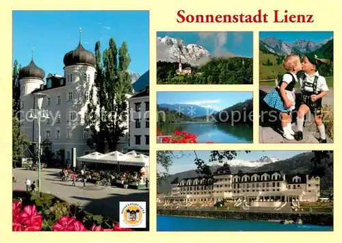 AK / Ansichtskarte Lienz_Tirol Hauptplatz Liebburg Maria Lavant Tristachersee Grandhotel Lienz Lienz Tirol