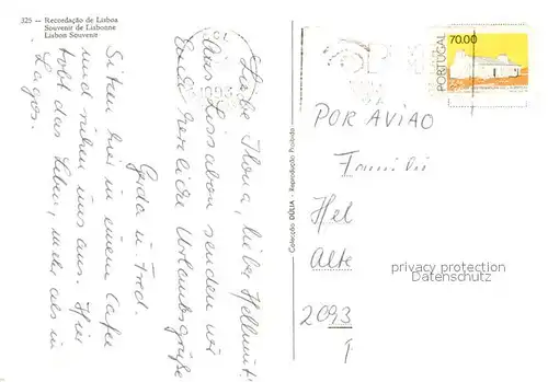 AK / Ansichtskarte Lisboa  Lisboa