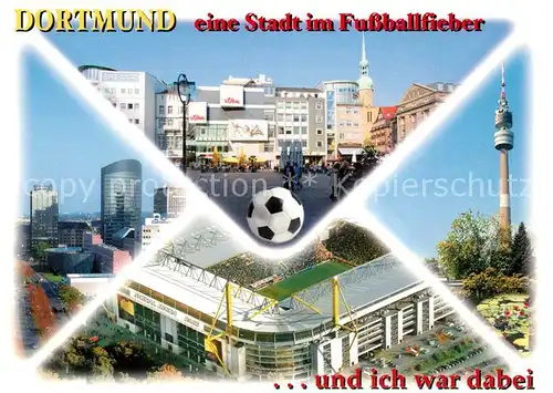 AK / Ansichtskarte Stadion Dortmund  Stadion