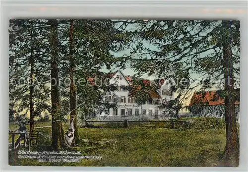 AK / Ansichtskarte Kniebis_Freudenstadt Gasthof Pension zur Alexanderschanze Kniebis_Freudenstadt