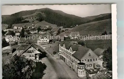 AK / Ansichtskarte Obertal_Baiersbronn Hotel Sonne Schwarzwald Fliegeraufnahme Obertal Baiersbronn