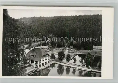 AK / Ansichtskarte Freudenstadt Kaffee Restaurant Langenwaldsee Kurort im Schwarzwald Freudenstadt