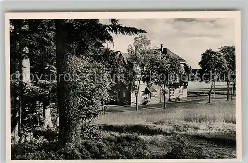 AK / Ansichtskarte Oberzwieselberg Hotel Pension Hirsch Ansicht vom Waldrand aus Schwarzwald 