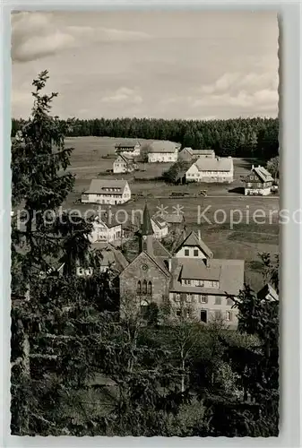 AK / Ansichtskarte Kniebis_Freudenstadt Ansicht vom Waldrand aus Kurort Wintersportplatz Schwarzwald Kniebis_Freudenstadt
