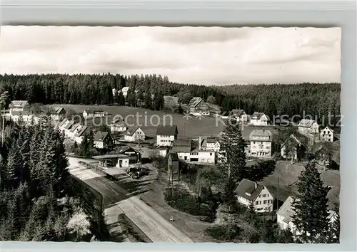 AK / Ansichtskarte Kniebis_Freudenstadt Fliegeraufnahme Schwarzwaldhochstrasse Kniebis_Freudenstadt