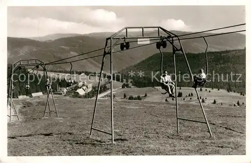 AK / Ansichtskarte Feldberg_Schwarzwald Sessellift Feldberg Schwarzwald