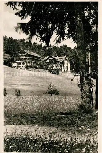 AK / Ansichtskarte Freudenstadt Waldhotel Cafe Stolinger Freudenstadt