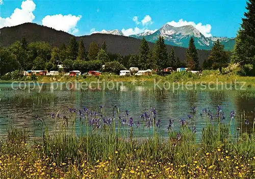 AK / Ansichtskarte Klais Ferien Camping Tennsee mit Motel Klais