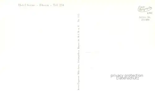 AK / Ansichtskarte Fuessen_Allgaeu Fliegeraufnahme Fuessen Allgaeu