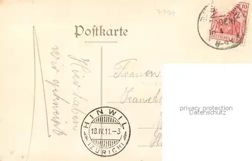 AK / Ansichtskarte Buesingen_Hochrhein Gasthaus zum Loewen  Buesingen Hochrhein