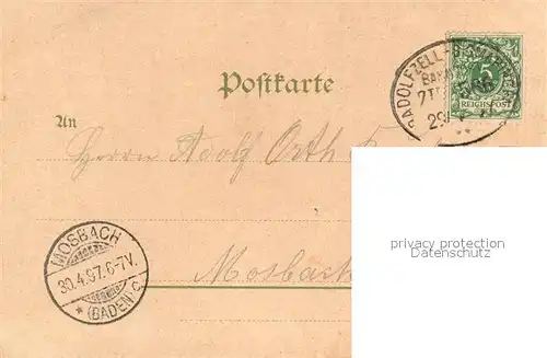 AK / Ansichtskarte Messkirch Conradin Kreutzer Denkmal  Messkirch