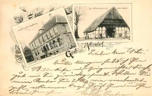 AK / Ansichtskarte Mellendorf Gasthof Altes Niedersaechsisches Bauernhaus Mellendorf