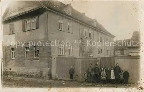 AK / Ansichtskarte Elxleben_Gera Familienfoto Elxleben_Gera