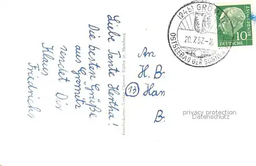 AK / Ansichtskarte Groemitz_Ostseebad Strand Steilkueste Groemitz_Ostseebad