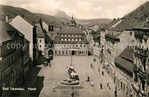 AK / Ansichtskarte Bad_Schandau Marktplatz Bad_Schandau