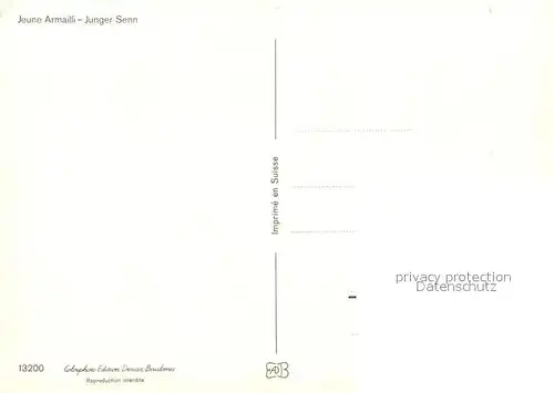 AK / Ansichtskarte Sennerei Junger Senn  Sennerei