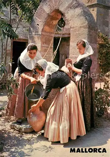 AK / Ansichtskarte Trachten_Spanien Mallorca Son Servera  Trachten Spanien