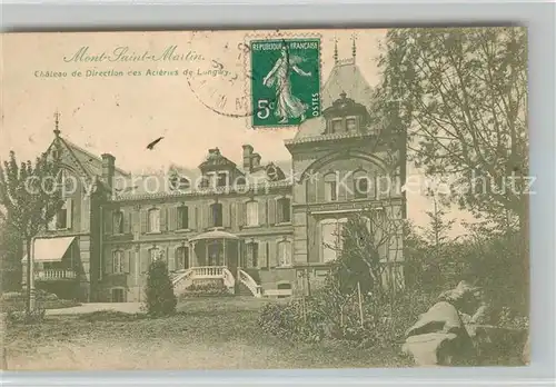 AK / Ansichtskarte Longwy_Lothringen Chateau Mont Sain Martin Longwy Lothringen