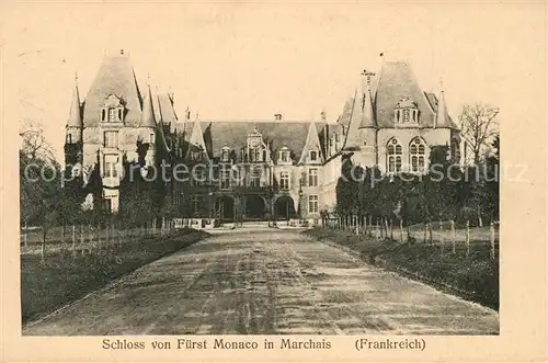 AK / Ansichtskarte Marchais Schloss von Fuerst Monaco Chateau Marchais