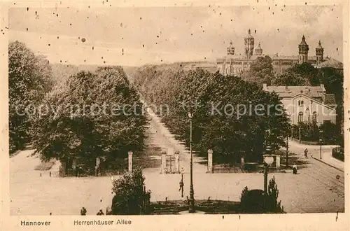 AK / Ansichtskarte Hannover Herrenhaeuser Allee Hannover