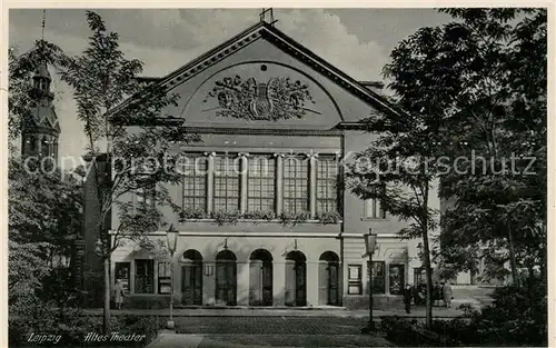 AK / Ansichtskarte Leipzig Altes Theater Leipzig