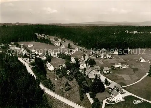 AK / Ansichtskarte Kniebis_Freudenstadt Fliegeraufnahme Milchbar Kniebis_Freudenstadt