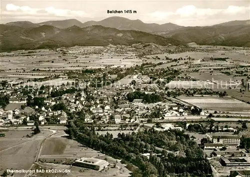 AK / Ansichtskarte Bad_Krozingen Fliegeraufnahme Bad_Krozingen