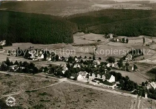 AK / Ansichtskarte Hahnenklee Bockswiese_Harz Fliegeraufnahme Hahnenklee Bockswiese