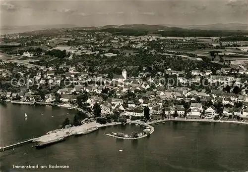 AK / Ansichtskarte Immenstaad_Bodensee Fliegeraufnahme Immenstaad_Bodensee