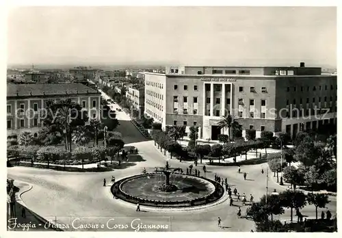 AK / Ansichtskarte Foggia Piazza Cavour e Corso Giannone Foggia