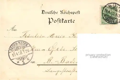 AK / Ansichtskarte Buehl_Baden Marktplatz Burgruine Alt Windeck Gertelbachfaelle Buehl_Baden