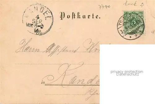 AK / Ansichtskarte Triberg_Schwarzwald Wasserfall Triberg Schwarzwald