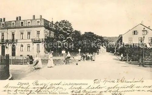 AK / Ansichtskarte Loerrach Schuetzenstrasse Loerrach