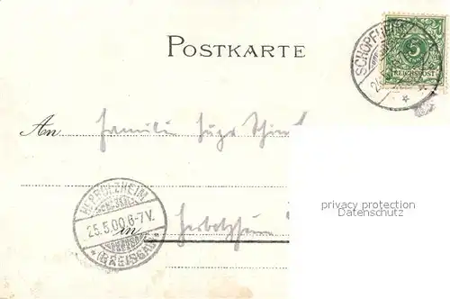 AK / Ansichtskarte Hasel Gasthaus Erdmannshoehle Fuerstengruft Hasel