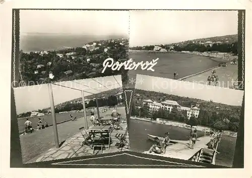 AK / Ansichtskarte Portoroz Teilansichten Portoroz