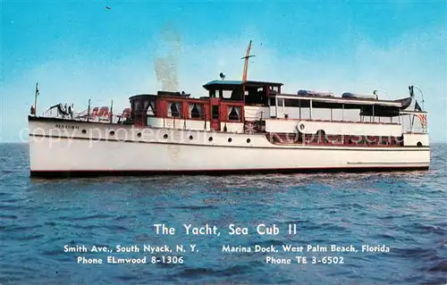 AK / Ansichtskarte Motorschiffe Sea Cub II  Motorschiffe