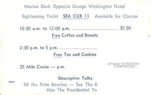 AK / Ansichtskarte Motorschiffe Sea Cub II  Motorschiffe