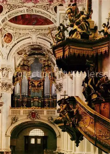 AK / Ansichtskarte Kirchenorgel Passau Dom  Kirchenorgel