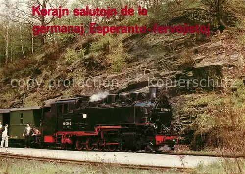 AK / Ansichtskarte Lokomotive 99 1784 0 Schmalspurbahn Freital Hainsberg Kipsdorf  Lokomotive