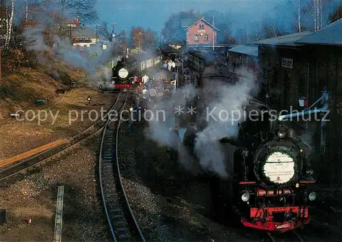 AK / Ansichtskarte Lokomotive Schmalspurbahn Zittau Oybin Jonsdorf Bahnhof Bertsdorf  Lokomotive
