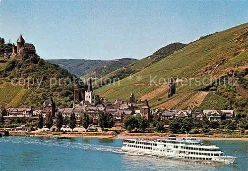 AK / Ansichtskarte Motorschiffe Bacharach am Rhein  Motorschiffe