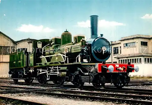 AK / Ansichtskarte Lokomotive 701 Nord Musee Chemin de Fer Mulhouse  Lokomotive